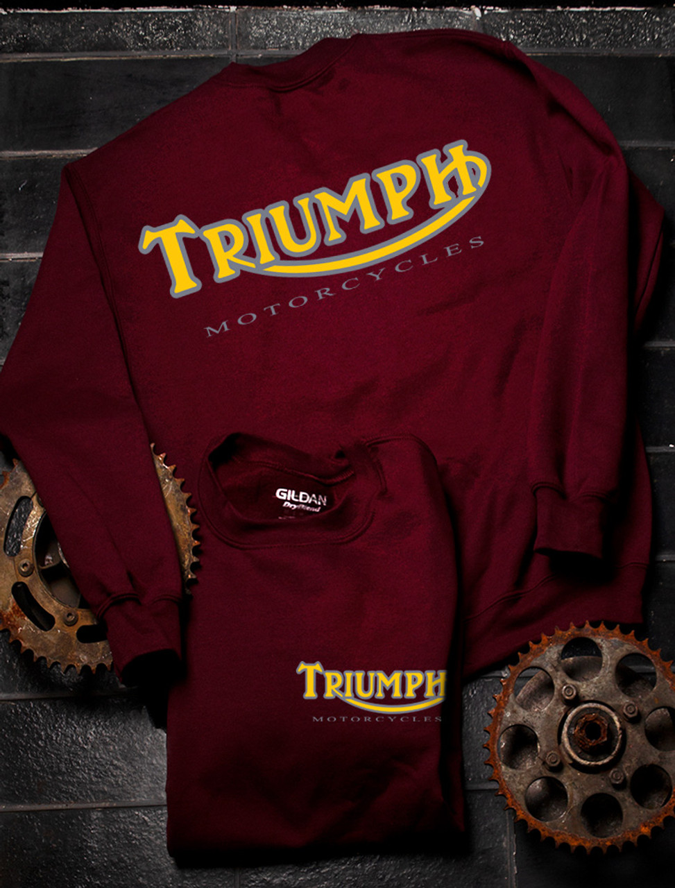 トップス Vtg Sweat 80s Triumph Triumph Crew Sweat - MetroRacing
