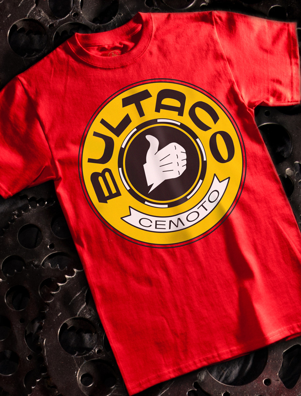 Vintage Bultaco Motorcycle Mens T shirt Metro Racing