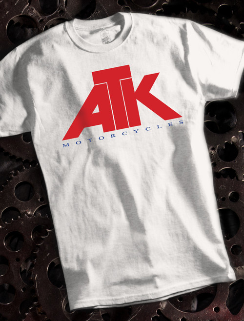 ATK Mens Tee on White ATK Mens Tee on White