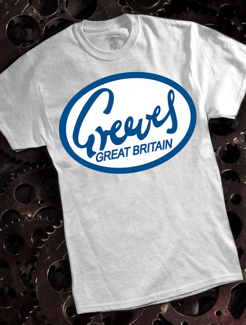 Greeves Mens T-shirt on Ash