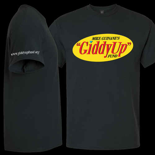 Giddy Up Fund Tee Front 