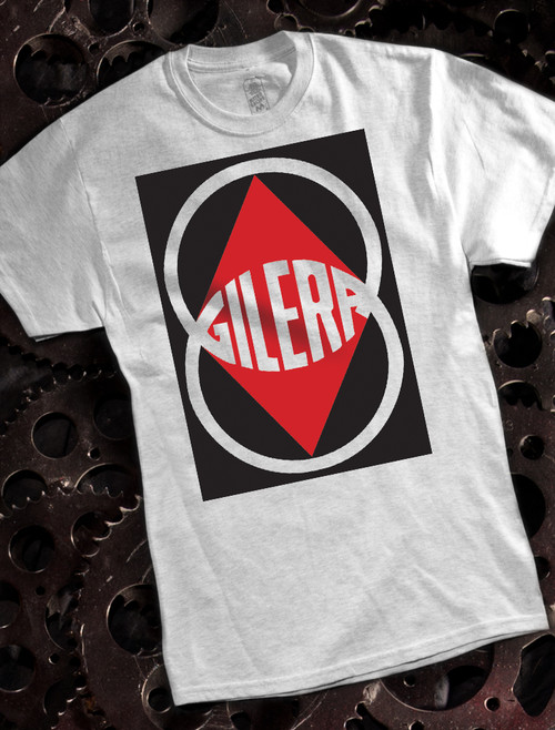 Gilera Mens Tee on Ash