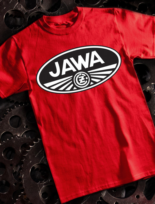 Jawa Mens T-shirt on Red