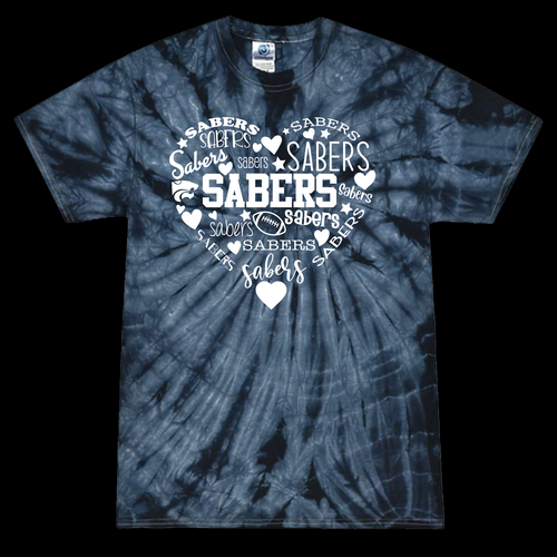 Sabers Love Tie Dye