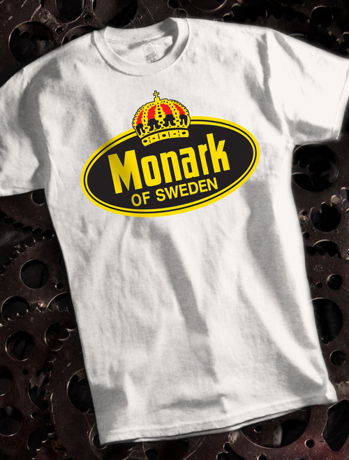 Monark Mens T-shirt on White