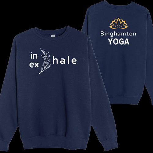 Inhale/Exhale Crew Sweat