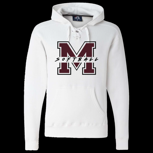 Softball Lace Up Hoodie