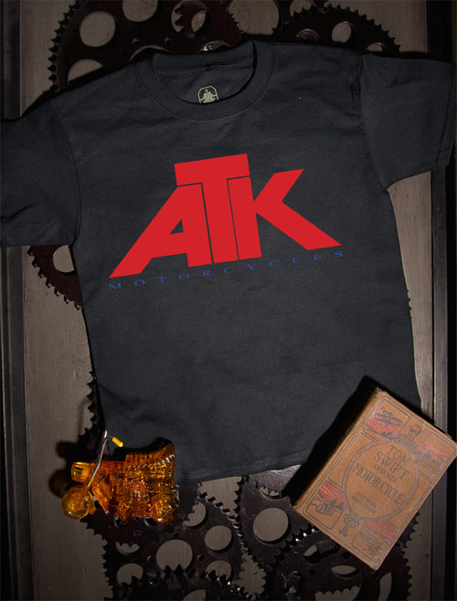 ATK Kids T-shirt on Black ATK Kids T-shirt on Black