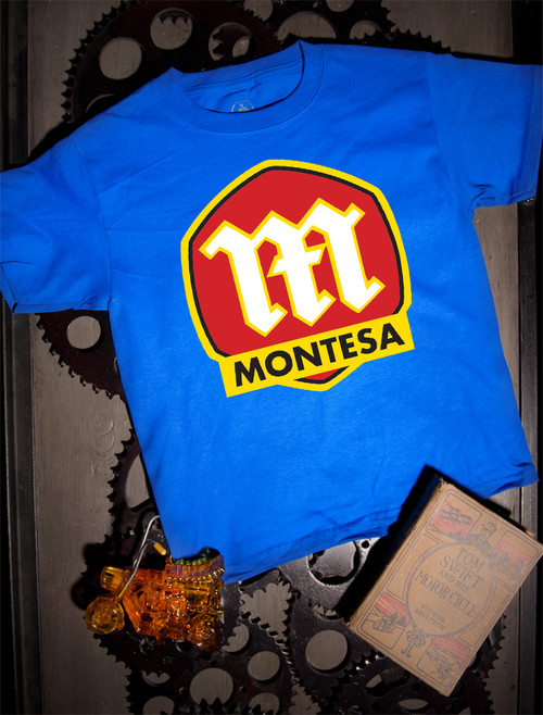 Mootness Kids Tee on Blue