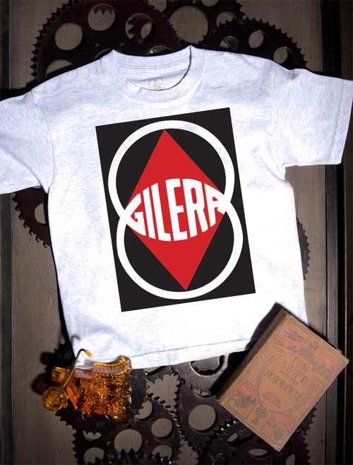 Gilera Kids Tee on Ash Gilera Kids Tee on Ash