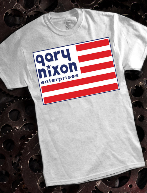 Gary Nixon Legends T-shirt on Ash