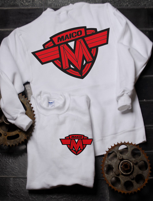 Maico Red Crew Sweat
