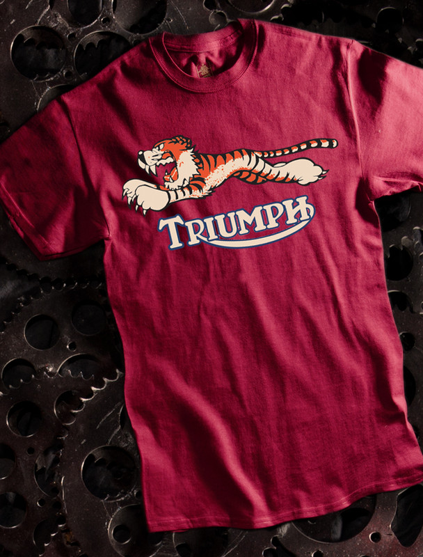 triumph tiger shirt