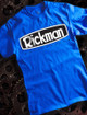 Rickman Motorcycles Mens T-shirt on Blue