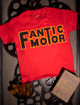 Fantic Kids Tee on Red