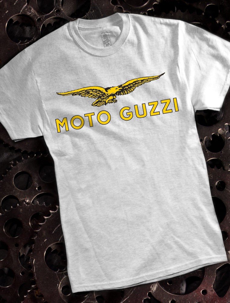 Moto Guzzi Color Motorcycle Tee Shirt – BOSS MOTO CLOTHING LLC