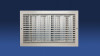 VCU-Aluminum Hidden Flange Bar Linear Grille and Register -Removable Core