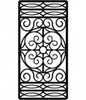 Decorative Cabinet Insert - Window Insert