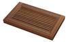 Floor Linear Bar Wood Grilles - Flush Mount with Frame