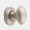 Alexander 1.25" Solid Brass Cabinet Knob with Base - Satin Nickel