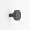 Arlene 1.25" Solid Brass Cabinet Knob - Matte Black