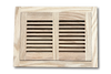 Wood Designs One Way Directional Flush with Frame Vent Cover