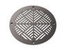 Chevron Round Vent Covers - Oil Rubbed Bronze