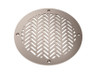 Herringbone Round Vent Covers - Champagne Bronze