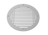 Linear Craftsman Round Vent Covers - Gray