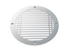 Linear Craftsman Round Vent Covers - Silver