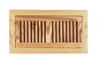 Wood Designs Flush With Frame Floor Registers Shop All Vent Covers