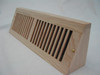 Vent Covers Unlimited Vertical Slot Baseboard Wood Registers