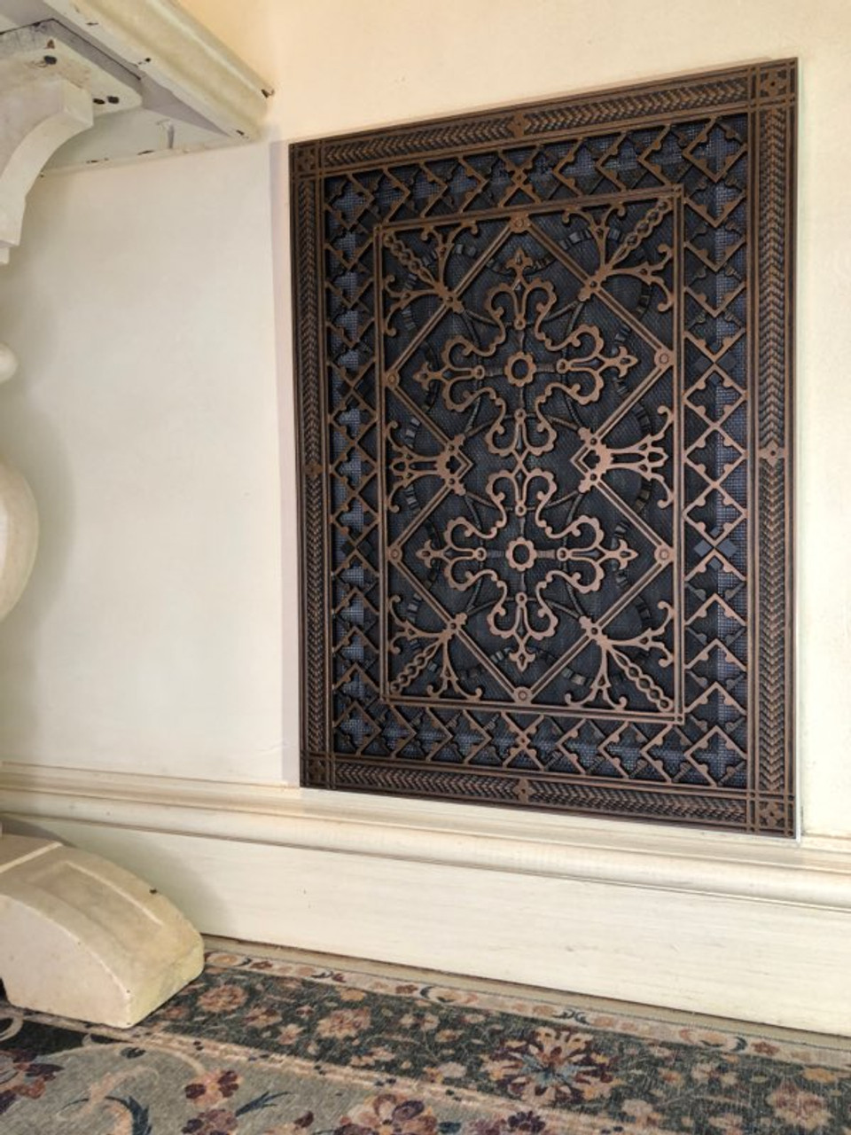 Decorative Grille 20x20, Arts and Crafts Style