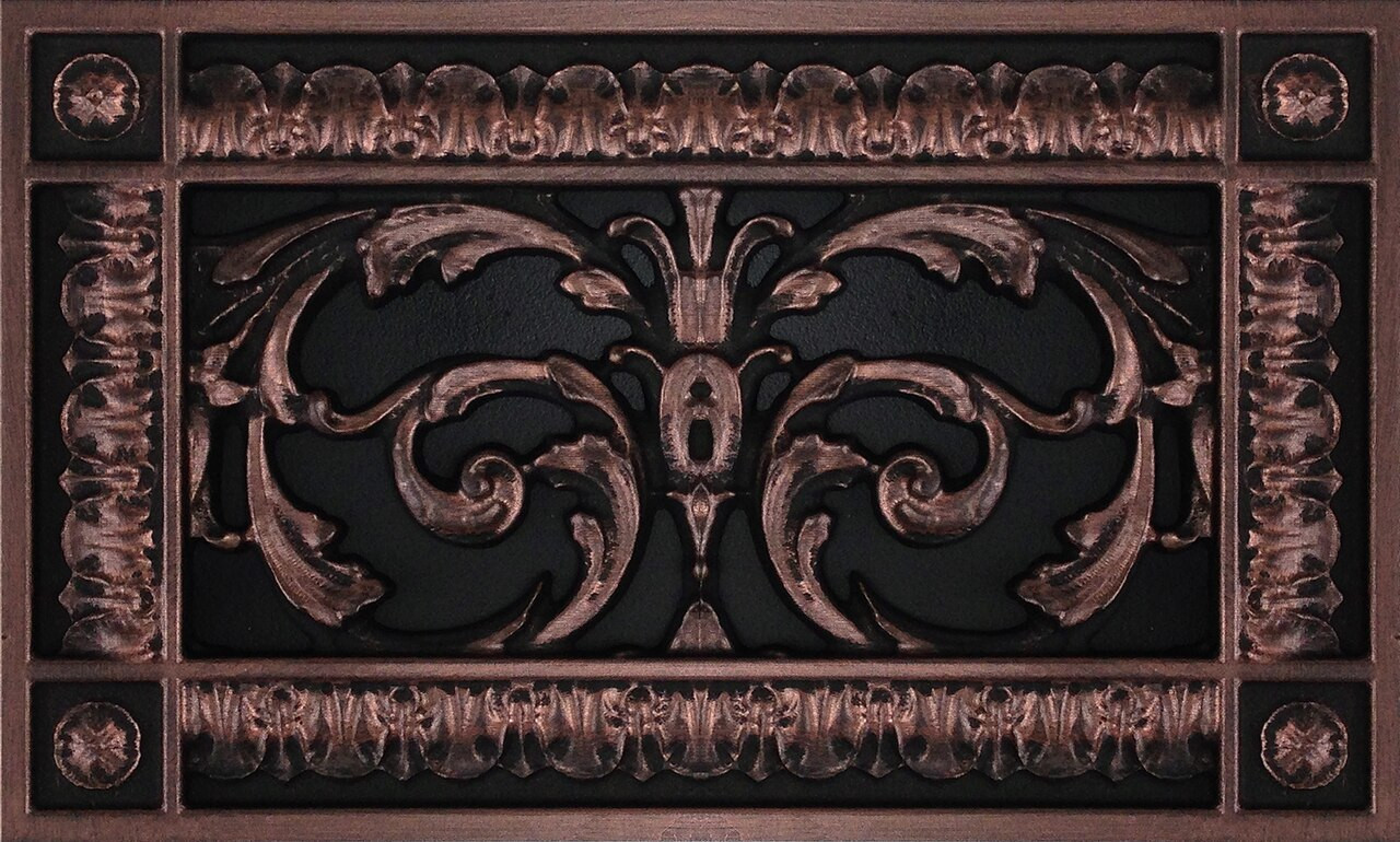 Decorative Vent Cover 14x24, Arts and Crafts Style