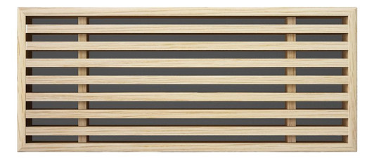 Linear Bar Inset - Flush Mount Removable Core Wood Grilles - Ceiling & Wall