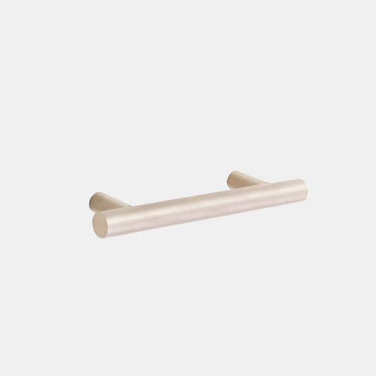 Sebastian 4" Solid Brass Drawer Pull - Satin Nickel
