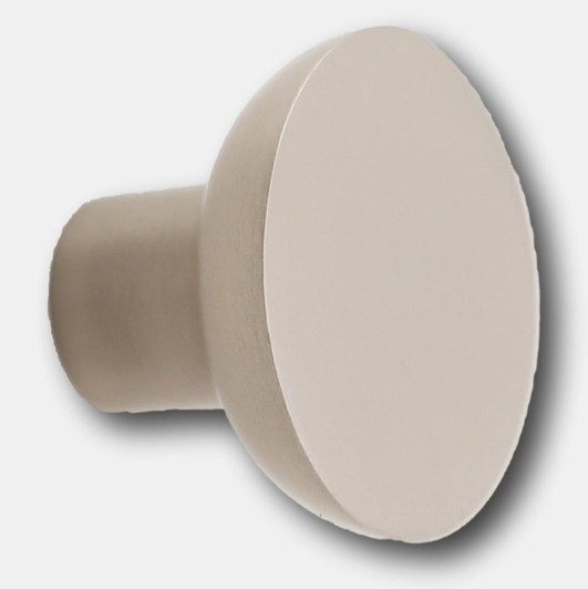 Frederick Solid Brass Cabinet Knob - Satin Nickel