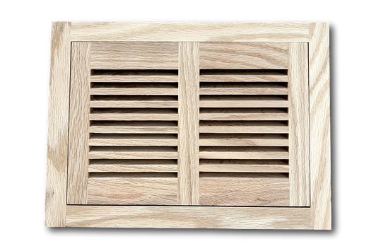 Wood Designs One Way Directional Flush with Frame Vent Cover