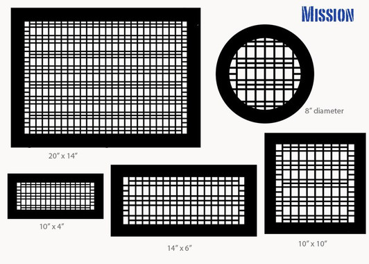Steel Designs Gold Series Mission Gold Series Registers and Returns