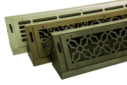 Steel Designs Gold Series Gold Series Steel Designs Baseboard Registers and Returns