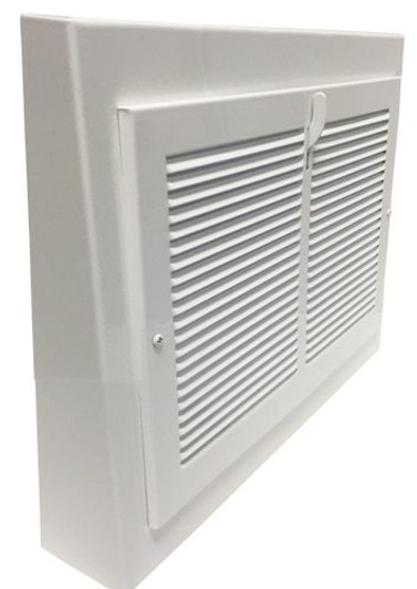 Vent Covers Unlimited 10 x 8 White Gravity Register 13 x 12 Overall