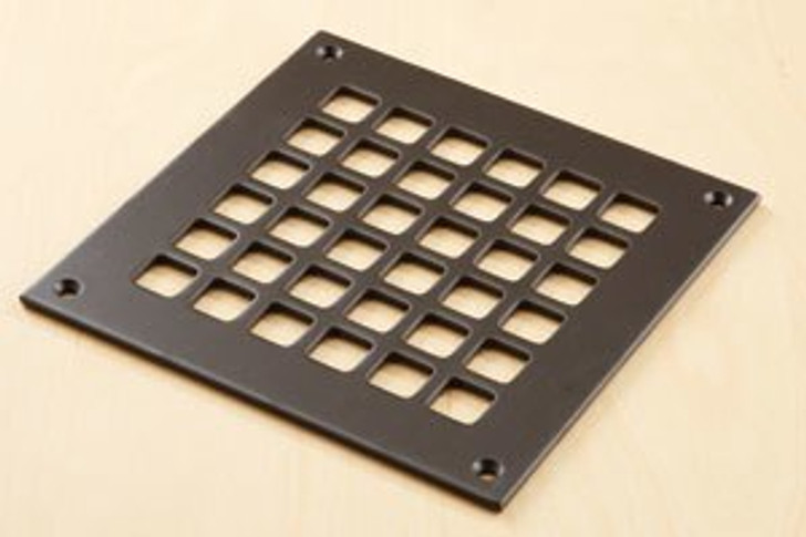 Vent Covers Unlimited 6 x 6 Oil Rubbed Bronze Steel Square Vent Cover