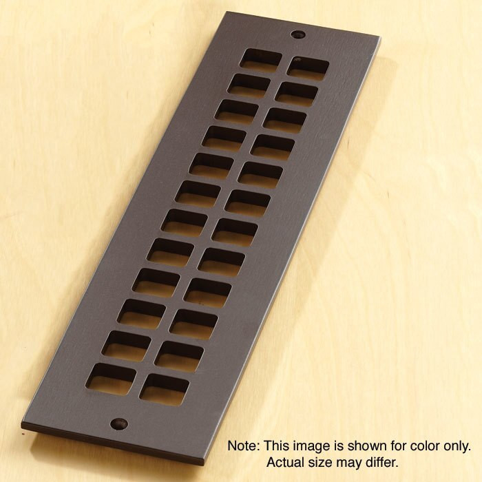 6 x 6 Oil Rubbed Bronze Steel Square Vent Cover Vent Covers Unlimited
