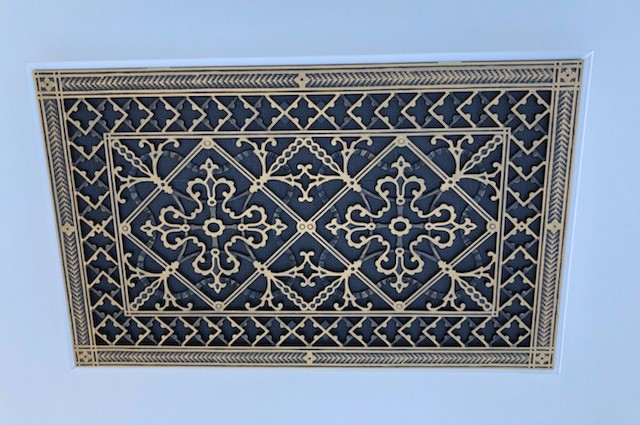 Decorative Magnetic Air Vent Covers Arts And Crafts Style Resin