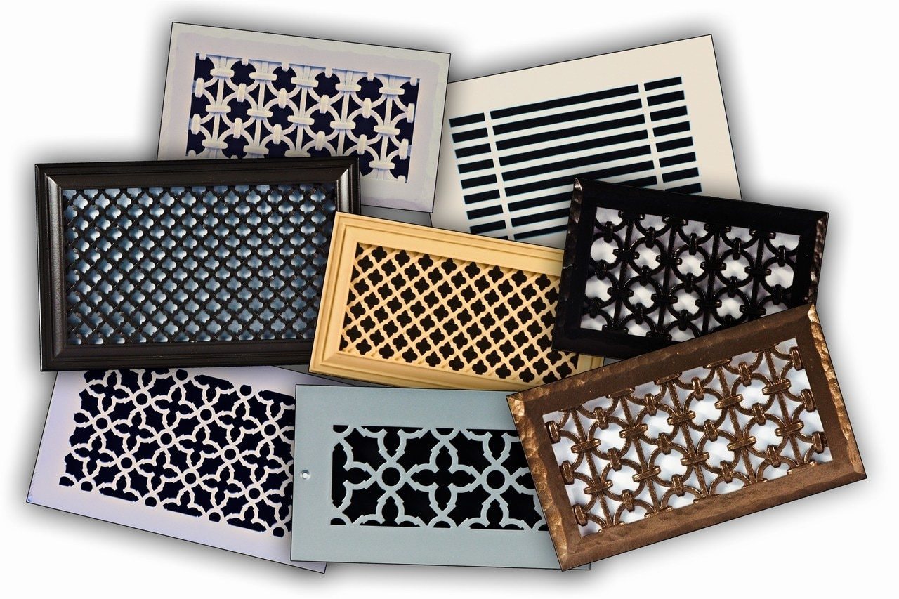 Decorative Resin Wall or Ceiling Vent Covers