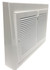 Vent Covers Unlimited 10 x 8 White Gravity Register 13 x 12 Overall