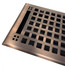 Madelyn Carter Madelyn Carter Artisan Venetian Bronze Wall and Floor Vent Covers Steel