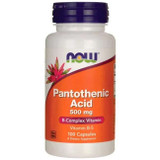 Now Foods Pantothenic Acid 500mg