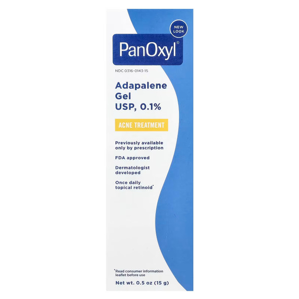 PanOxyl Adapalene Gel USP 0.1% 15g
