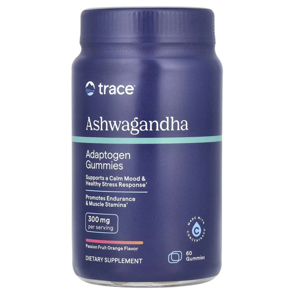 Trace Minerals Ashwagandha Gummies Passion Fruit Orange, 60 Gummies Additional Product Image 9